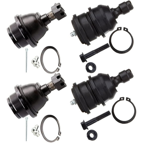 CCIYU Front Upper Lower Ball Joints fit for 1998 1999 2000 01 02 03 04 05 06 07 08 09 for Ford Ranger for Mazda B2300 B2500 B3000 B4000 4pcs Suspension Kit