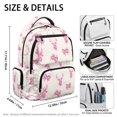 thumbnail image 4 of Binienty Pink Camo Deer Bow Bookbag for Girls Age 8-10 Waterproof Heavy Duty Backpack with Side Pockets Children Day Pack Kids School Supplies, 4 of 8