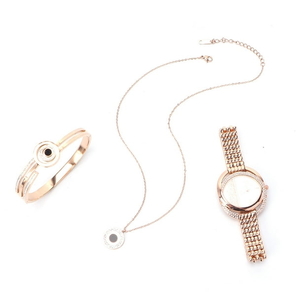 MUJERES RELOJ DE JOYERÍA Joya de Joyería Hipoalergénica Collar de Aniversario