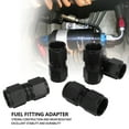thumbnail image 3 of Adaptateur de Raccord de Carburant, Raccord d'Accouplement Pivotant Droit 5PCS 10AN Anti-Rouille Performance Stable Performance Durable Alliage d'Aluminium pour, 3 of 8