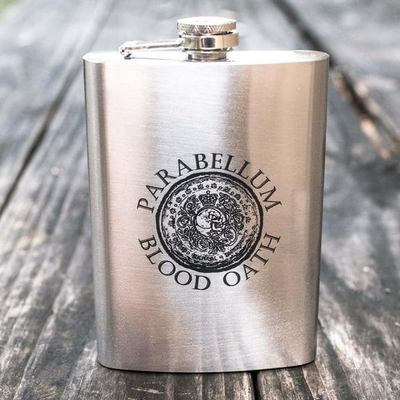 8oz Parabellum Flask L1