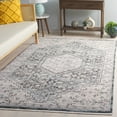 thumbnail image 2 of SAFAVIEH Artifact Theophania Medallion Polyester Area Rug, Gray/Black, 5' x 8', 2 of 8