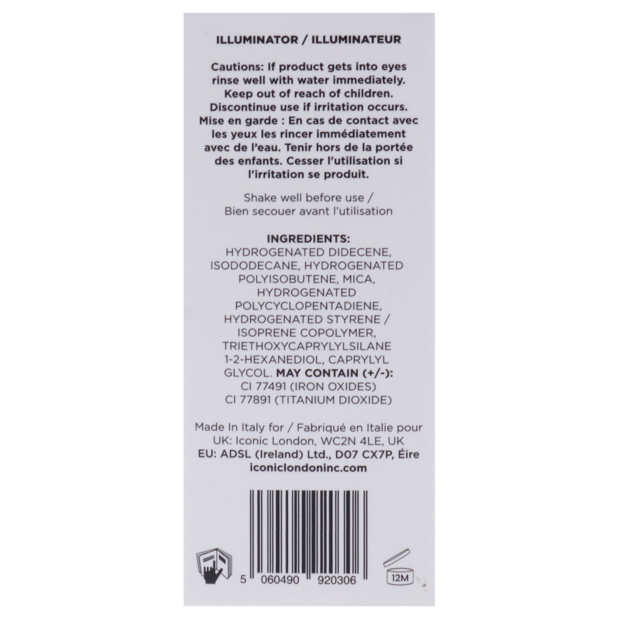 Iconic London Illuminator Liquid Highlighter - Original , 0.45 oz Highlighter