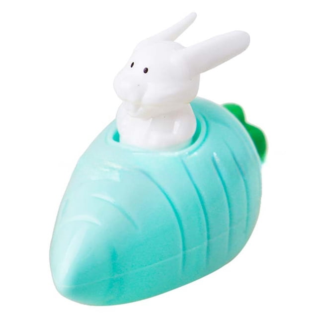 BotaniNest Easter Bunny Carrot Pull Back Cartoon Vehicle Educational For Kids Party Preschool Learning