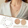 thumbnail image 6 of QHUDLV Crystal Zircon Necklace,Long Tassel,Luxury Jewelry, 6 of 9