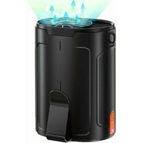 2025 AI Portable Fan Rechargeable, 4 Speeds 6600RPM Strong Airflow, Personal Waist Fan with up to 25H of Working Time, Hands-Free Hanging Neck Fan, Wearable Belt Fan for Camping, Outdoor, Jobsite