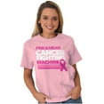 thumbnail image 3 of Breast Cancer Fighting Machine Women's Graphic T Shirt Tees Brisco Brands S, 3 of 6