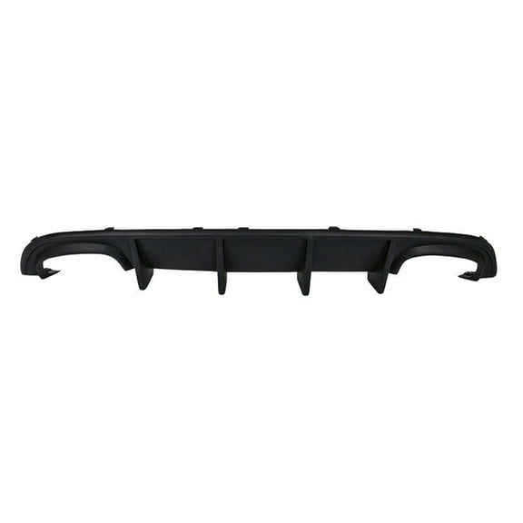 NINTE Rear Diffuser for 2015-2023 Dodge Charger Quad Exhaust Rear Bumper Lip Not for Wide Body Matte Black