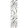 thumbnail image 6 of SAFAVIEH Florida Declan Geometric Swirls Shag Area Rug, Black/Red, 3'3" x 5'3", 6 of 10