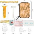 thumbnail image 3 of Snake Bite Kit, Bee Sting Kit, Emergency First Aid Supplies, Venom Extractor Suction Pump, Bite and Sting First Aid for Hiking, Backpacking and Camping. Includes Bonus CPR face Shield (Camouflage), 3 of 9
