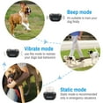 Petrainer Waterproof Vibrating Dog Shock Collar with Adjustable Electric Charging, for Training