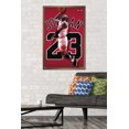 thumbnail image 3 of Michael Jordan - Jersey Wall Poster, 22.375" x 34" Framed, 3 of 4