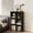 Ebony Black, variant on LEDREM 6-Cube Storage Bookshelf, Multifunctional Organizer Shelf for Living Room & Home Office, 38.6 Inch Display Bookcase, Cloud White