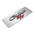 thumbnail image 3 of Dodge Challenger R/T Classic 3D Logo 12" x 4.25" European Look Chrome Half-Size Stainless Steel License Plate, 3 of 5