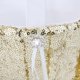 thumbnail image 4 of de Flor Muchacha Cinta Diamante de Imitación Lentejuelas Decoración para Hogar Boda Oro Yotijar Flor de la boda, 4 of 7