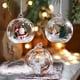 thumbnail image 4 of Bola de cristal transparente para Navidad, adorno para árboles de Navidad, regalos de boda, decoración para el hogar, colgante pequeño, adorno de bola 2025, 4 of 5