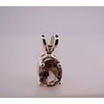 thumbnail image 6 of Natural Pink Bi-colored Tourmaline Sterling Silver Necklace NT155, 6 of 9