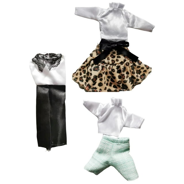 Ropa para Muñecas Conjunto Informal Accesorios para Muñecas 29 cm perfecl