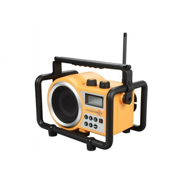 Sangean Compact-Size Utility Worksite Radio LB-100 Yellow