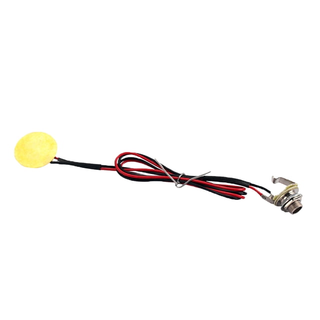 Pastilla Piezoeléctrica Precableada Con Disco Piezoeléctrico De 27 Mm Sunnimix Pastilla piezoeléctrica precableada para guitarra