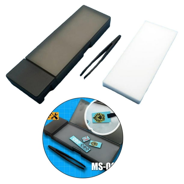 Milaget DIY Model Crafts Water Decal Sticker Box with Decal Tweezer  Decorating Building 