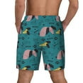 thumbnail image 4 of Balery Dachshund Dog Mens Swim Trunks Swim Shorts for Men Quick Dry Inseam Beach Shorts with Compression Liner Pocket-Medium, 4 of 9