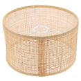 thumbnail image 1 of Abat-Jour Style Rustique en Rotin Tissé Couverture de Lampe Suspendue Décor, 1 of 6