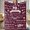 Burgundy - 70th, variant on 30th Birthday Gifts for Women, 30th Birthday Gifts for Her, 30 Year Old Birthday Gifts for Women, Happy 30th Blanket 30th Birthday Decorations for Women, Gift for 30th Birthday Women Blanket