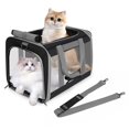 thumbnail image 1 of Transportadora para gatos Pykesaly mediana 44 x 30 x 30 cm para mascotas de hasta 9 kg, 1 of 7