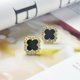 thumbnail image 1 of Pendientes de trébol clásicos, bonitos pendientes de moda sencillos con diamantes de imitación, joyería femenina con temperamento de celebridades en línea, 1 of 5