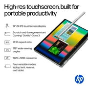 HP 2025 New Envy x360 2-in-1 Laptop, OmniBook X Flip 14 Touchscreen 2K IPS Display, AMD Ryzen AI 7 350, 24GB LPDDR5X RAM, 1TB Gen 4 SSD, Copilot AI, WiFi 6E, w/Microsoft Surface Pen, Win 11 Home