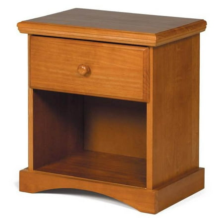 Night Stand in Honey Finish