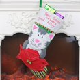 thumbnail image 2 of Pet Christmas Stocking, 18 Inch Large Christmas Stocking for Dog, Cat Xmas Stocking with Envelope Pocket Plush Family Stocking for Christmas Decorations, 2 Pack (Pet), 2 of 5