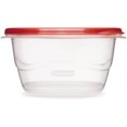 Rubbermaid TakeAlongs 5.2 Cup Deep Square Food Storage Containers, Set