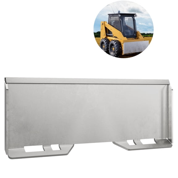 GARVEE 3/8 in Skid Steer Mount Plate,Universal Quick Attach Steel Skid Steer Mount Plate,8000lbs Load Capacity,Durable Steel Loader Plate Compatible with Skid Steers & Tractors