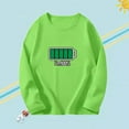 thumbnail image 1 of 2023 Printemps T-shirts à Manches Longues pour Enfants Coton Col Rond Garçon Tee Automne T-shirts Grand Garçon Automne Vert 10T, 1 of 5