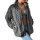 thumbnail image 1 of Chaquetas y abrigos casuales sin capucha de manga larga para mujer, suéter liso de manga larga con cremallera, abrigo casual, chaqueta para mujer, 1 of 5