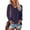 Purple, variant on Womens T Shirts Spring Fall Trendy Solid Color Long Sleeved Sexy V-Neck Pullover Tee Tops Casual Regular Fit Workout Basic Tees