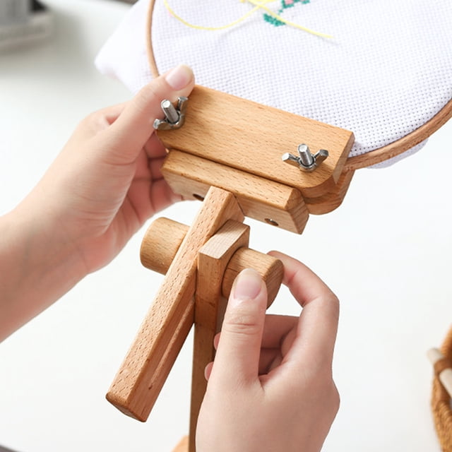Table Mounted Embroidery Stand Adjustable Crossstitch Holder Bracket Patchworks Accessories Reusable Sewing Embroidering Accessories