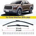 thumbnail image 4 of Car Wiper Blades For GWM Poer Great Wall Pao P Series Cannon Ute Ruman and Sucan 2019 2020 2021 2022 Windscreen Car Accessories, 4 of 7