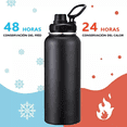 thumbnail image 3 of Termo Vaso Botella Acero Inoxidable Con Fría/caliente 32 Oz Xtellar negro, 3 of 3