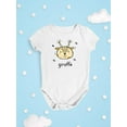 thumbnail image 3 of Cute Giraffe Face Doodle Bodysuit Infant -Image by Shutterstock,  18 Months, 3 of 4