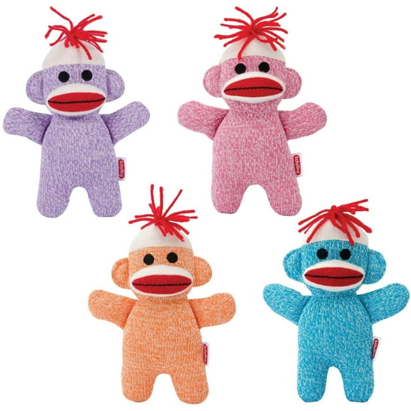 Sock Monkey Baby (Sold Individually - Colors Vary)