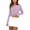 #003-Light Purple, variant on Xyxonk Crop Tops Fro Women Stretchy Ribbed Long Sleeve Tops Y2k Basic Boat Neck Double Lined Trendy Summer Clothes Green S