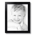 thumbnail image 2 of ArtToFrames 11" x 14" Satin Black Picture Frame, 11x14 inch Black Wood Poster Frame (WOM-1451), 1 Pack, 2 of 7