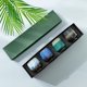 thumbnail image 3 of Juego de 4 tazas de té de cerámica，Set de 4 en Cuatro Colores，Exquisitas Tazas de Café y Té Chinas para Leche, Chocolate Caliente, Capuchino, Té, Embalaje en Caja de Regalo - Regalos Perfectos, 3 of 4