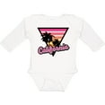 thumbnail image 3 of Inktastic California with Triangle and Palm Trees Boys or Girls Long Sleeve Baby Bodysuit, 3 of 5