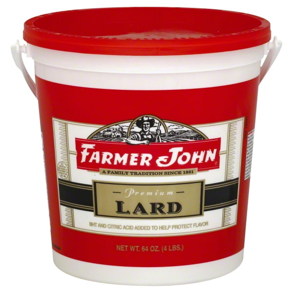Farmer John Premium Lard, 64 oz Pail