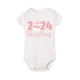 thumbnail image 5 of Mono de bebé con estampado navideño 2024, mono informal de cuello redondo para bebé, mono de manga corta cómodo a la moda, ropa para el día de Navidad, 5 of 5
