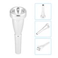 thumbnail image 3 of Trumpet Mouthpiece, Durable Portable 3C Size Trumpet Mouthpiece Part for Musical Instrument Accessory, 3 of 8